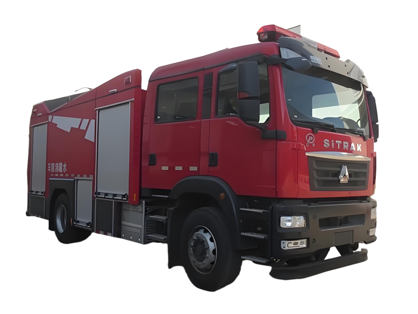 汕德卡7.2噸泡沫消防車(chē)