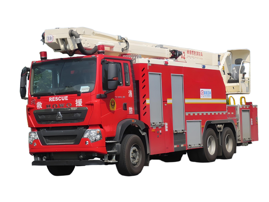 25米舉高噴射消防車