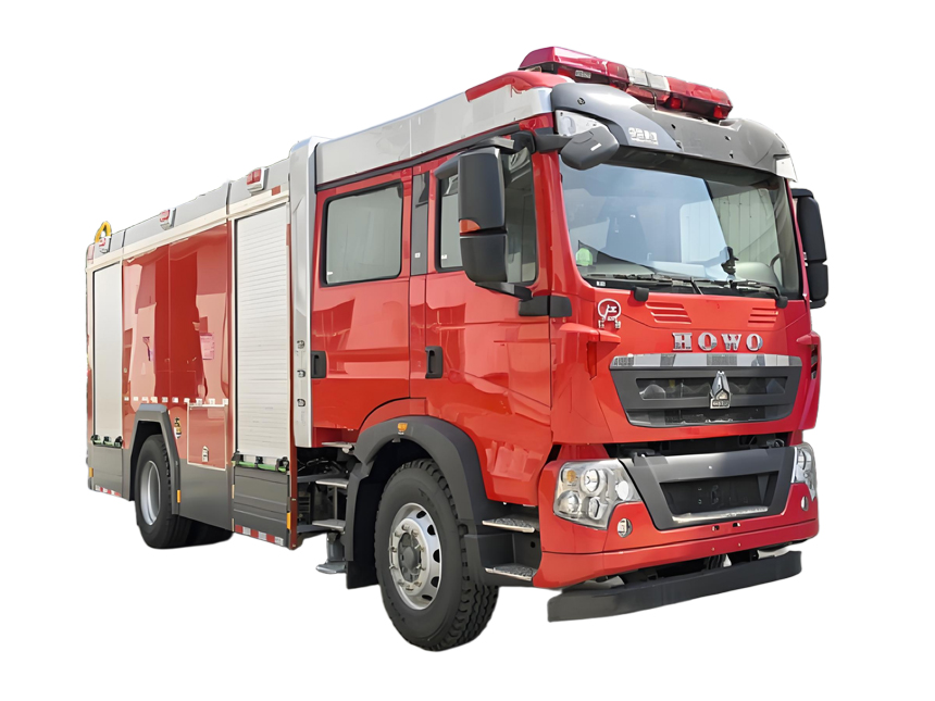 豪沃8.3噸泡沫消防車(chē)